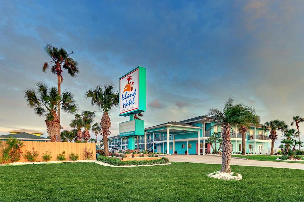 Island Hotel Порт Арансас Екстериор снимка